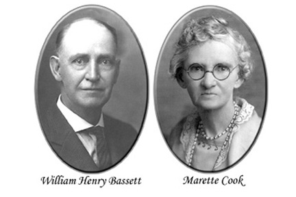 Bassett: William Henry Bassett and Marette Cook 1858-1931